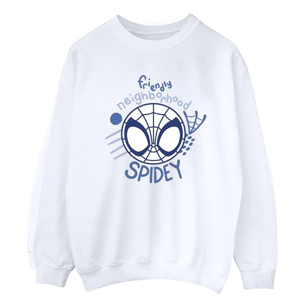 Marvel Womens/Ladies Spidey And His Amazing Friends Neighbourhood Sweatshirt