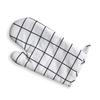 Cotton And Linen Oven Mitts Gloves Heat Resistant Non-Slip For Kitchen Cooking Baking