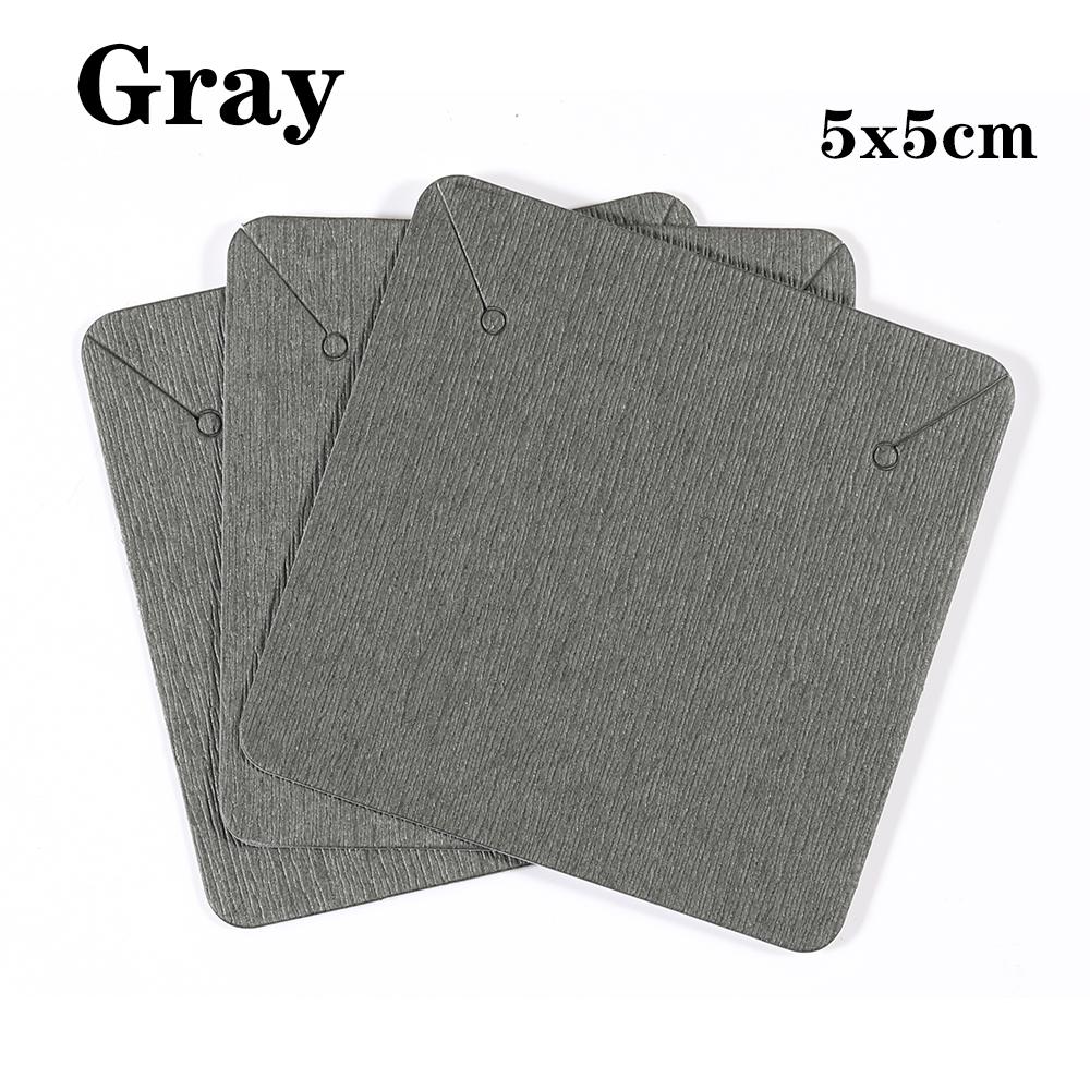 50pcs Earrings Necklaces Display Cards for Jewelry Box Packaging Cardboard Hang Tag Card Ear Studs Paper Card Jewelry DIY