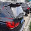 Высококачественный АБС-пластик Для BMW X5 F15 2014-2018 Спойлер на крышу и средний задний спойлер Накладка на крышку багажника Комплект кузова Глянцевый черный Под карбон
