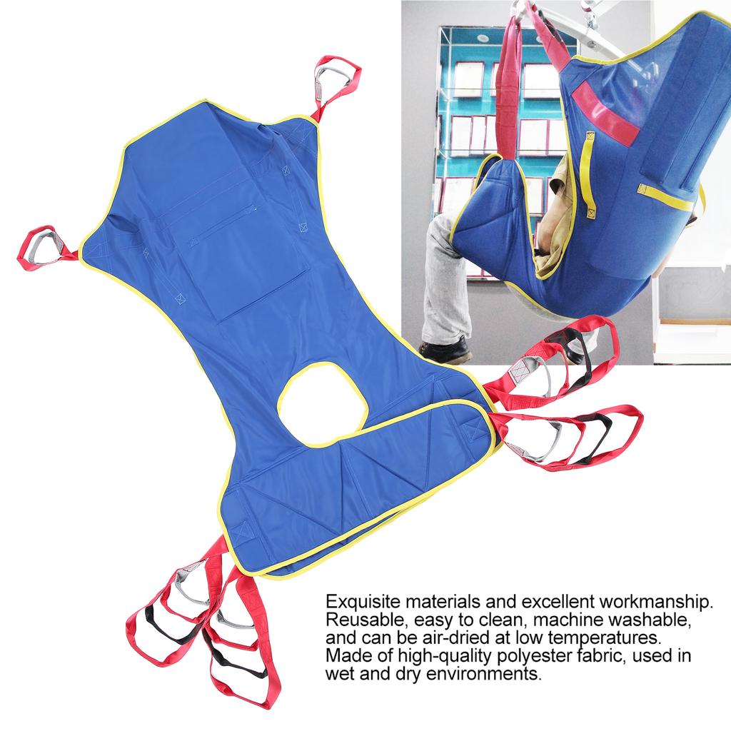 Универсальный подъемный ремень для пациентов, прочный ремень для переноса всего тела, средства помощи парализованным пациентам