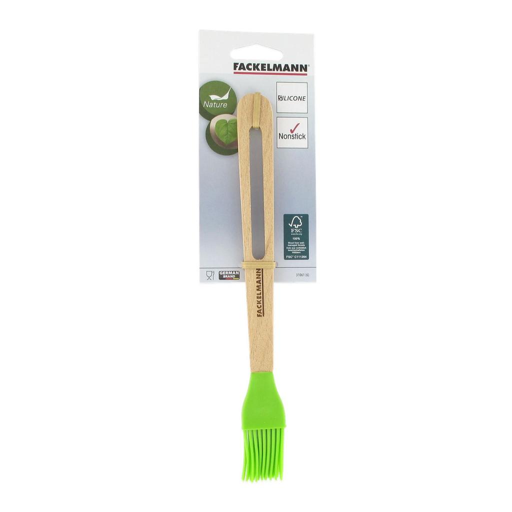 Fackelmann Nature 26 Cm Silicone Bristle Cooking and Pastry Brush Ref. 31061