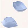 4pcs Color Taste Dish Leaf Shape Porcelain Nut Saucer Small Plate Mini Soy Sauce Seasoning Tableware Household Kitchen Supply