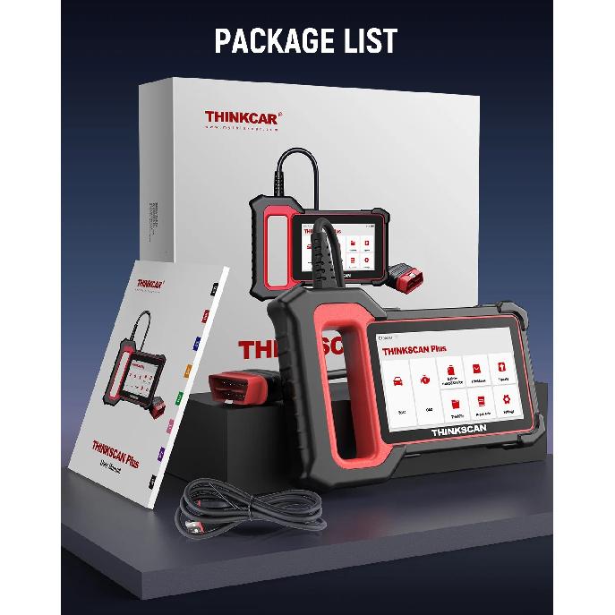 Thinkscan Plus S7/S6/S5/S4 Диагностические Инструменты Диагностика 7 Систем 5 Сбросов Бесплатная Пожизненная Autotools Автомобильный OBD2 Сканер Считыватель Кодов Инструменты