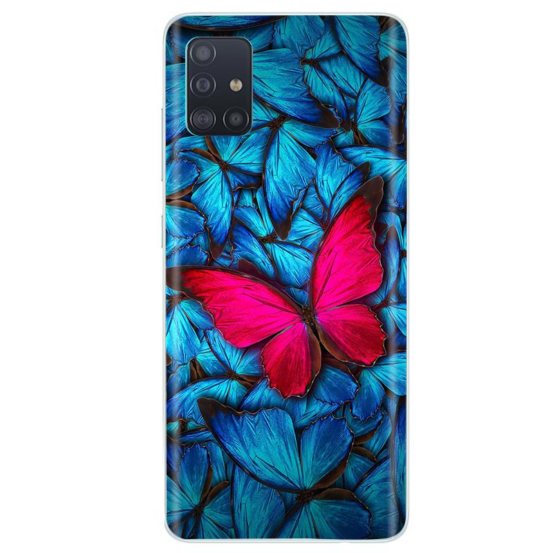 Чехол для Samsung Galaxy A51 Galaxy A71 A 71, мягкий силиконовый чехол из ТПУ для Samsung A51 SM-A515F A515 A 51, чехол для телефона Samsung A71