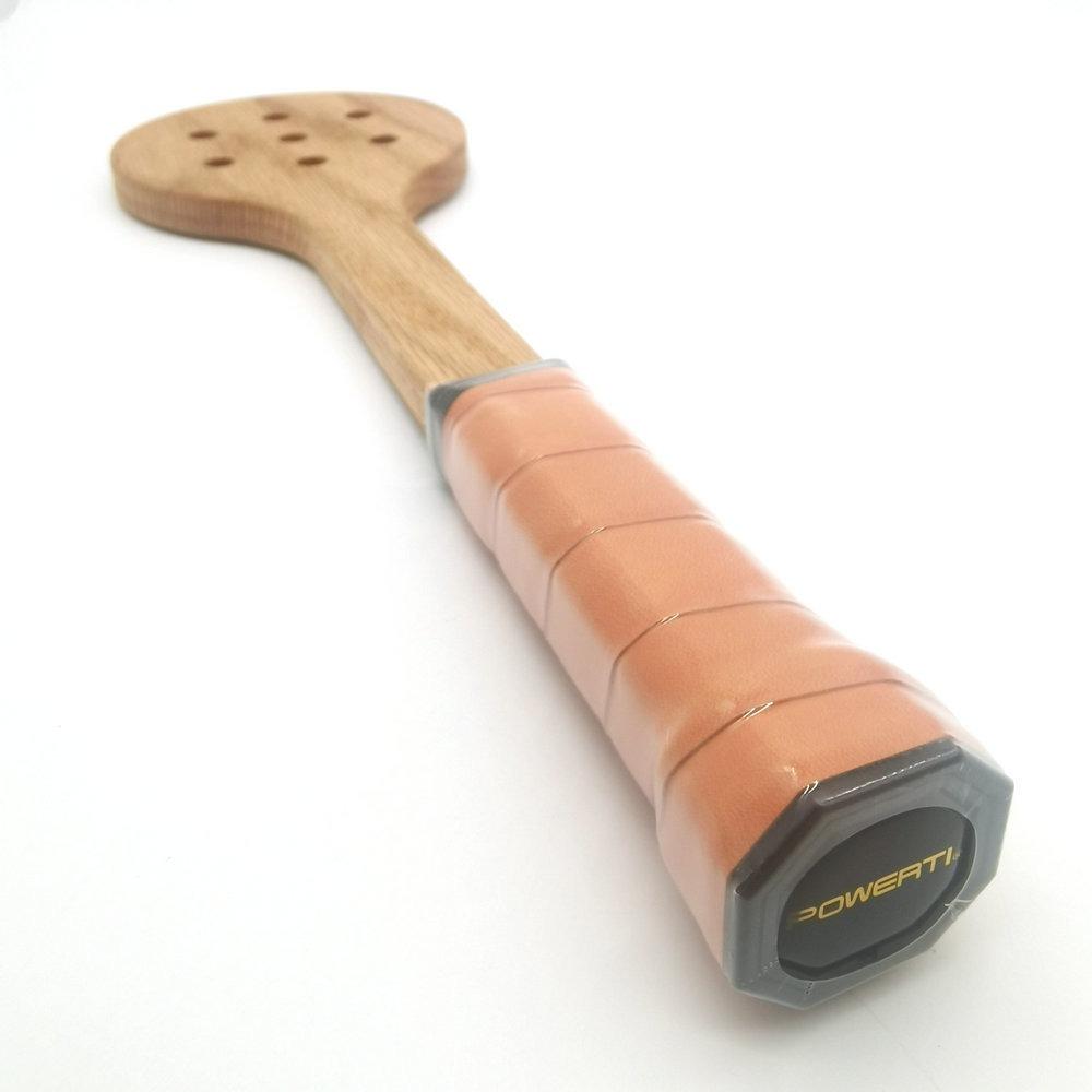 Wood Padel Training Paddle Lightweight Tennis Practice Bat Durable Training Racket Indoor Training
