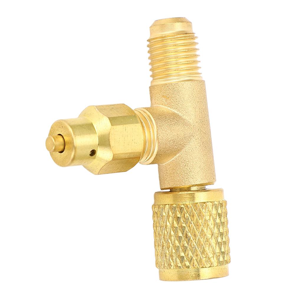 Инструменты для ремонта линий кондиционирования воздуха Заправочный клапан хладагента Выпускной клапан 1 4 SAE 7 16 20 UNF для R22 R12 Воздух