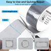 Лента для ремонта оконных стекол, прочная клейкая лента, очень длинная, широкого применения, лента из стекловолокна, набор заплат для ремонта сетки