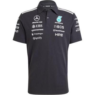 Мужская поло-рубашка с полосками Mercedes - Amg Petronas Formula 1 Team, с коротким рукавом, топ KE5523