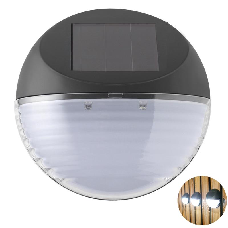 10/8/6/4LED Solar Wall Lamp Outdoor Waterproof Up and Down Luminous Lighting for Garden Fence Decoration Sunlight Light