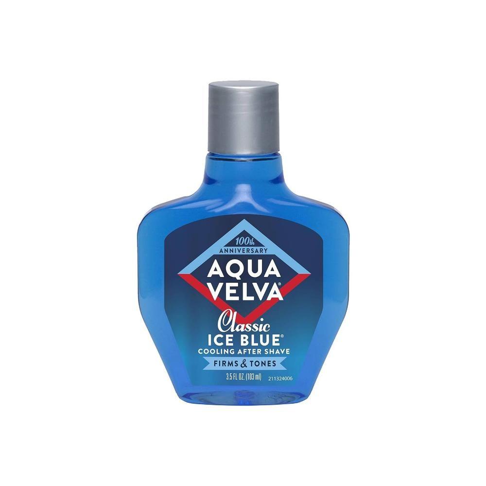 Aqua Velva Aftershave Classic Ice Blue 3.5 oz 104ml 1 pcs