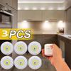 Touch Sensor LED Under Cabinet Light Battery Operated Wireless Night Light Closet Lights  Kitchen