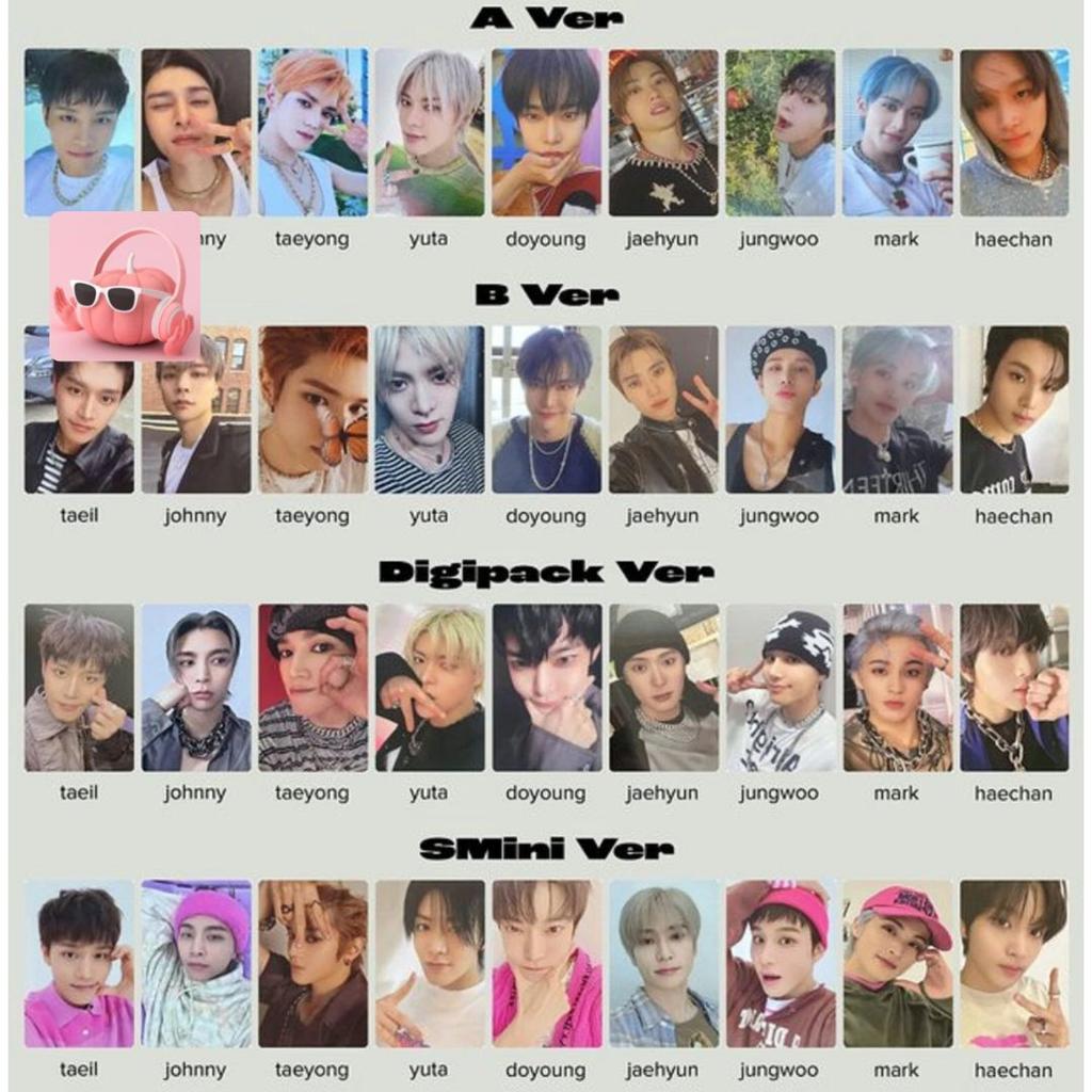 NCT 127 NCT127 Ay-Yo 4-й Альбом ОФИЦИАЛЬНАЯ ФОТОКАРТОЧКА A B Digipack SMini Вер.
