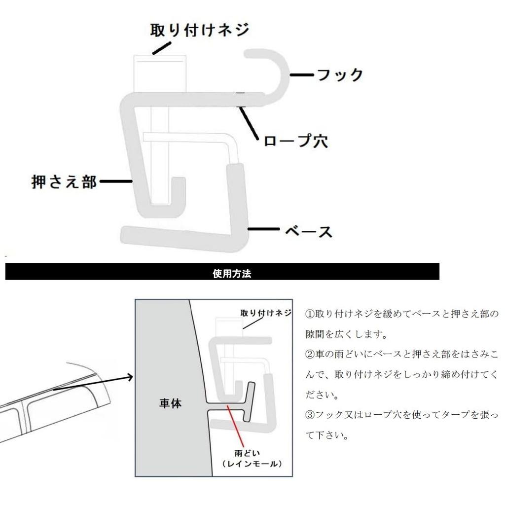 Solotour Tent and Tarp Mounting Hardware, Car Joints, 304 Stainless Steel, Adjustable Fittings, Camping Parts, Tent Accessories, Set of 2