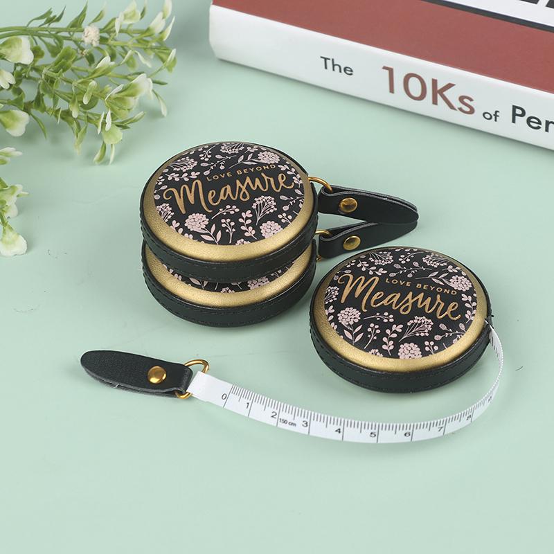 1PC Portable Retractable Vintage Style Mini Tape Nostalgia Measure Ruler Retro Sewing Centimeter Inch Roll Tape