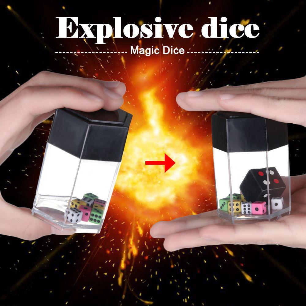 Multiple Specification Explosion Mischief Funny Toy Dice Magic Show Magic Prop