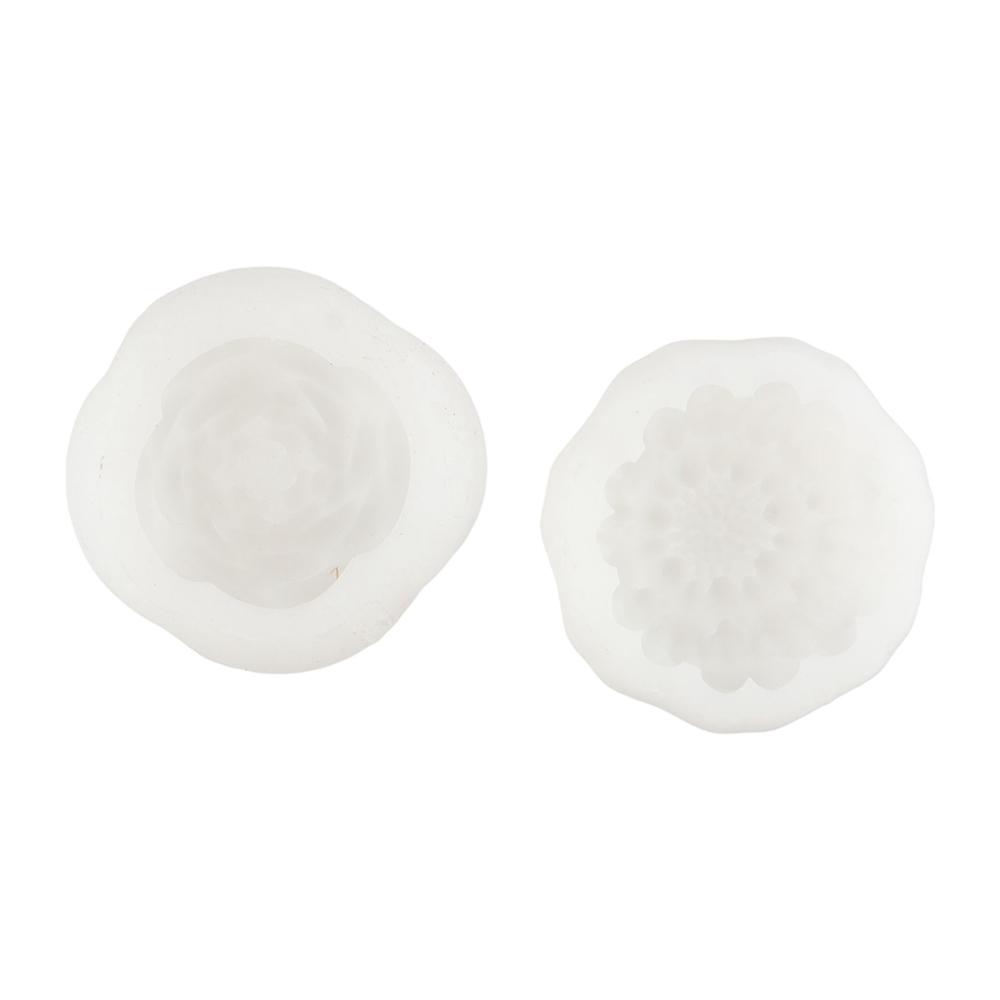 3D Peony Lotus Cake Mold Non-stick Rose Flowers Silicone Mold Practical Hibiscus Mousse Mold Party