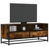 Vidaxl Szafka Pod Telewizor, Przydymiony Dąb, 100X34,5X40 Cm