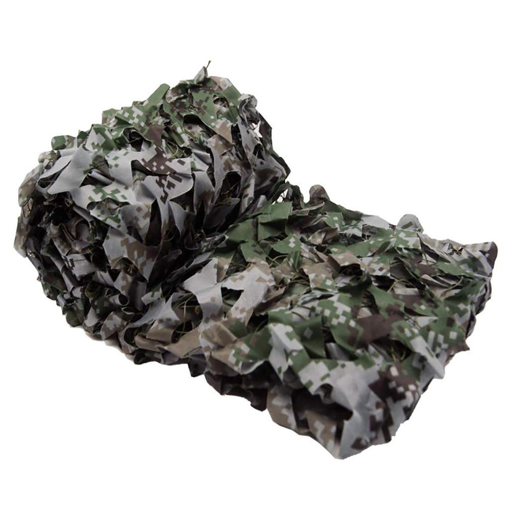 Летняя уличная военная камуфляжная сетка для охоты, лесная армейская тренировочная камуфляжная сетка, автомобильный чехол, тент для кемпинга, солнцезащитный козырек