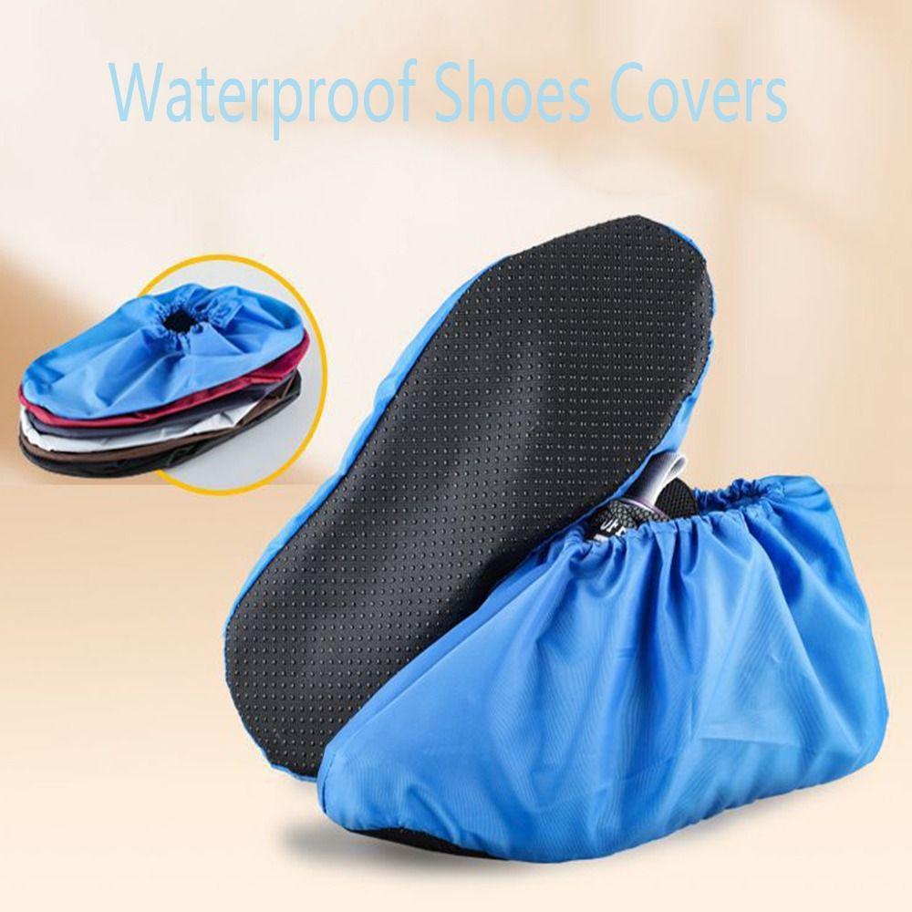 Washable Reusable Shoe Covers Non-Slip Shoes Covers Portable Household Shoes