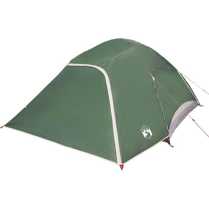 Tente familiale - vidaXL - 94723 - 6 personnes - Imperméable - Vert