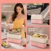 Leaf-proof Electric Heating Lunch Box Quick Heating Portable Insulated Lunchbox  For Office Workers