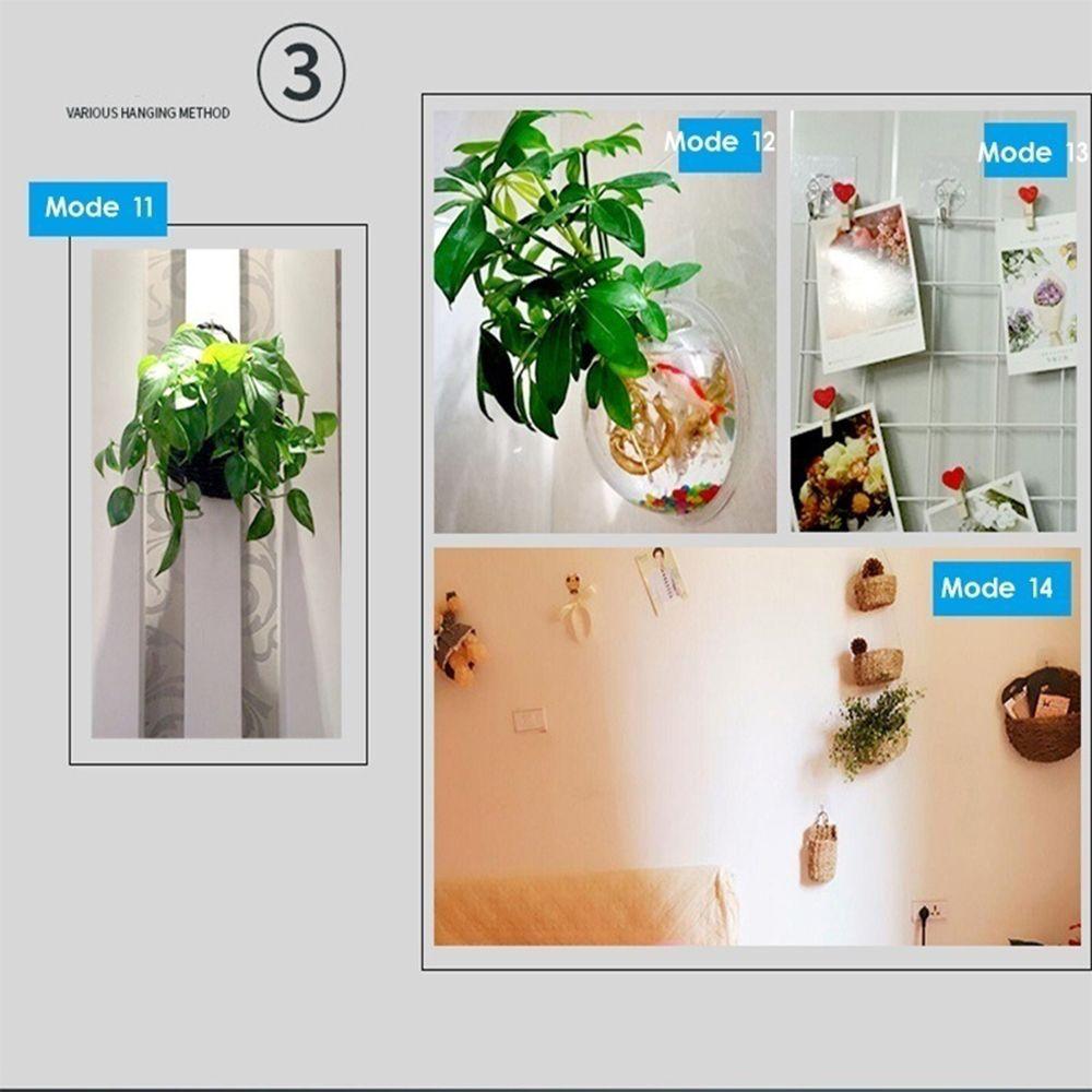 1/5/10Pcs Set Kitchen Bathroom Wall Hanger Sucker Sticky Non Trace Hooks