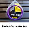 Badminton Racquet String Replacement Wear Resistant High Elastic Long-Lasting Colorful Badminton Racket String Line