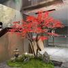 Artificial Red Maple Tree for Indoor and Outdoor Landscaping