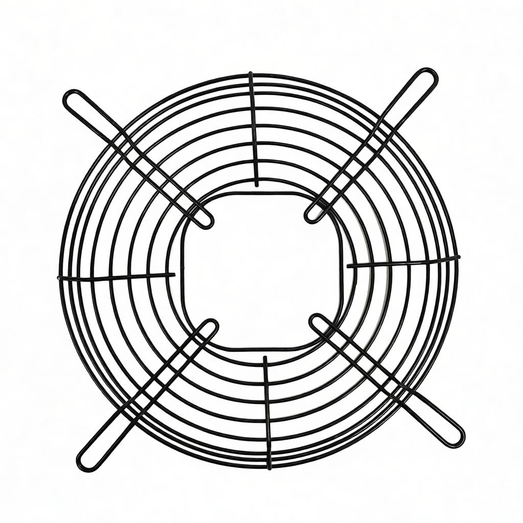 Refrigerator Freezer Condenser Motor Fan Blade Protective Grill Aluminum Heat Dissipation Ventilation Accessory Kit
