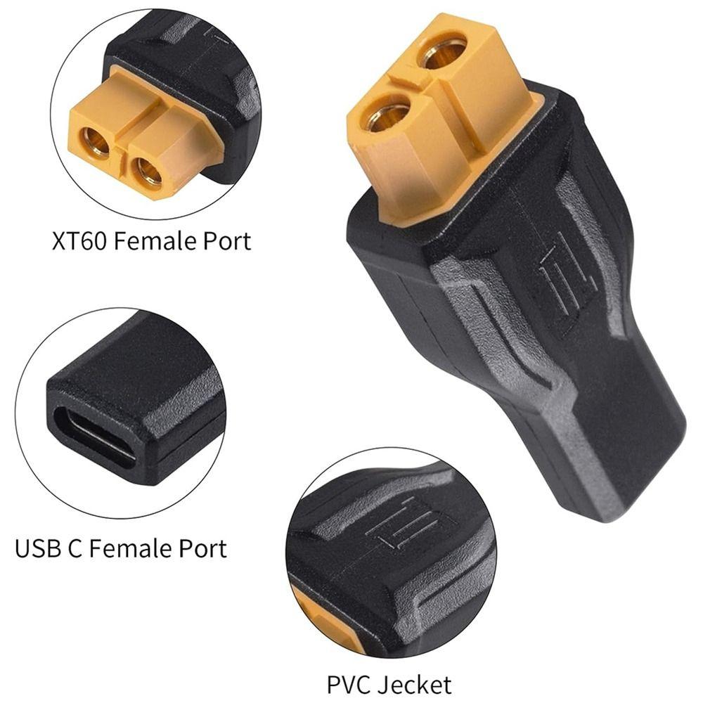 5525 7450 USB C на XT60 Адаптер 20В/5А 100Вт DC Адаптер Зарядки Папа на Маму для Модели Самолета Накопителя Энергии Наружного Питания