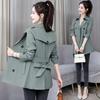 МОДА маленький женский тренчкот 2024 в этом году популярный весна и осень новый модный универсальный темперамент куртка верхняя одежда