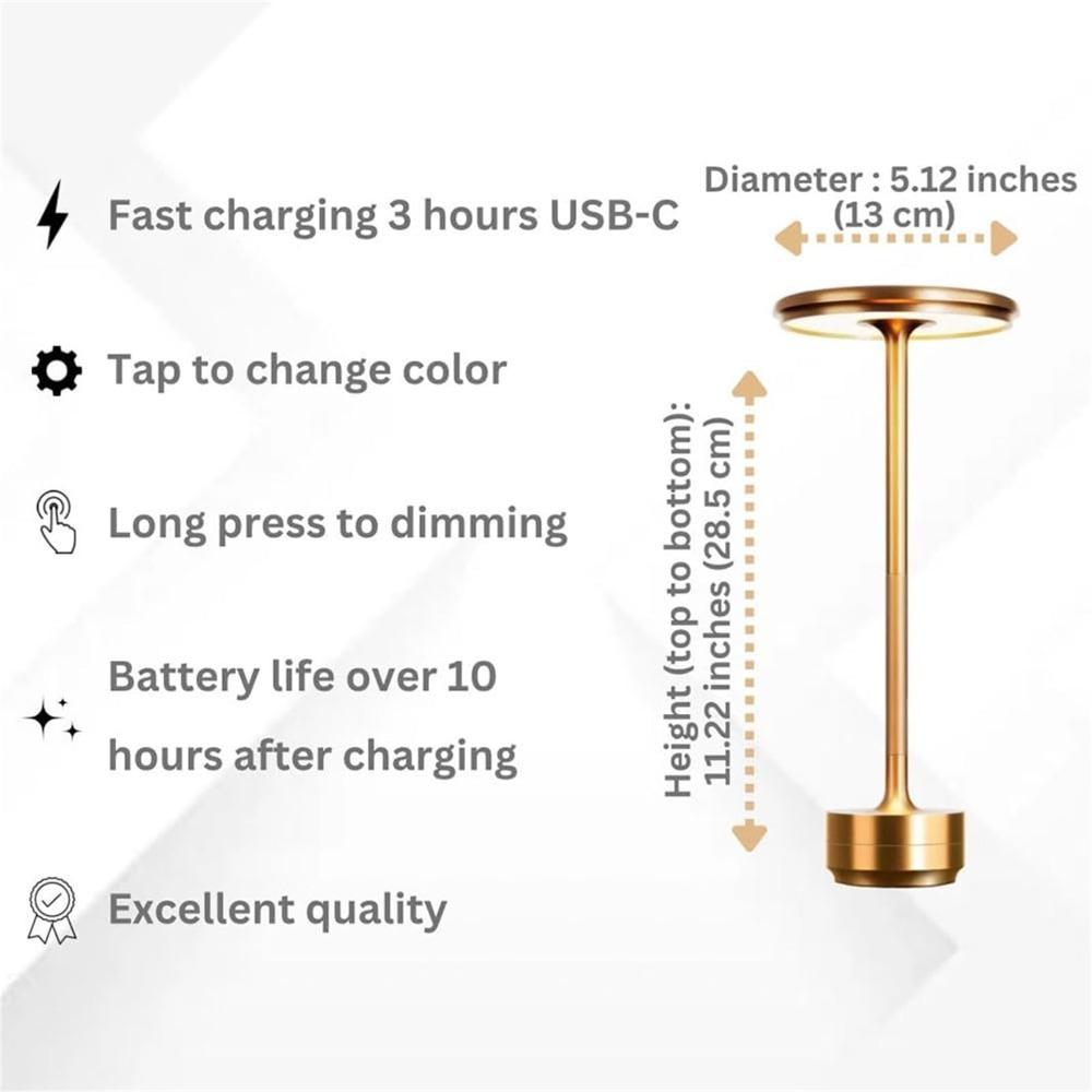 Креативная новая китайская настольная лампа USB универсальная светодиодная настольная лампа атмосфера свет металлическая настольная прикроватная лампа кемпинг