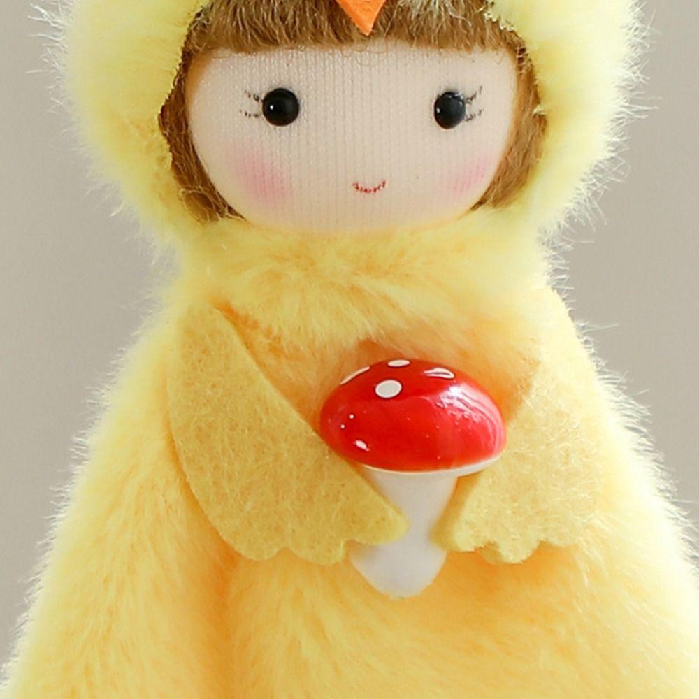 Chicken Angel Hanging Easter Plush Chicken Hanging Girl Doll Pendant Egg Pendant