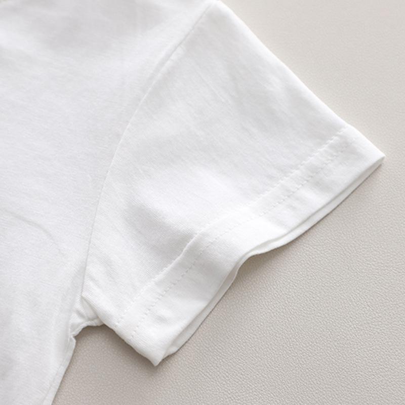 Комплект для мальчиков от 0 до 5 лет Детская футболка с короткими рукавами и круглым вырезом Повседневный комплект из двух предметов: топ и шорты с рисунком для мальчиков