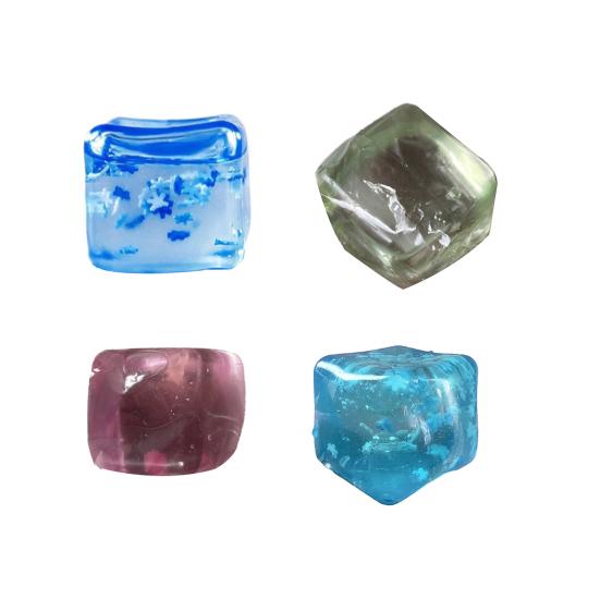 Сжимаемые мячи для снятия стресса для детей и взрослых, кубики льда, сенсорная сжимаемая игрушка, эластичная игрушка для снятия стресса и беспокойства в классе