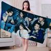 Kpop Band B-boynextdoor Bath Towel Microfiber Soft Water Absorbing Breathable For Girl Kids Decorative Cartoon Beach Towel