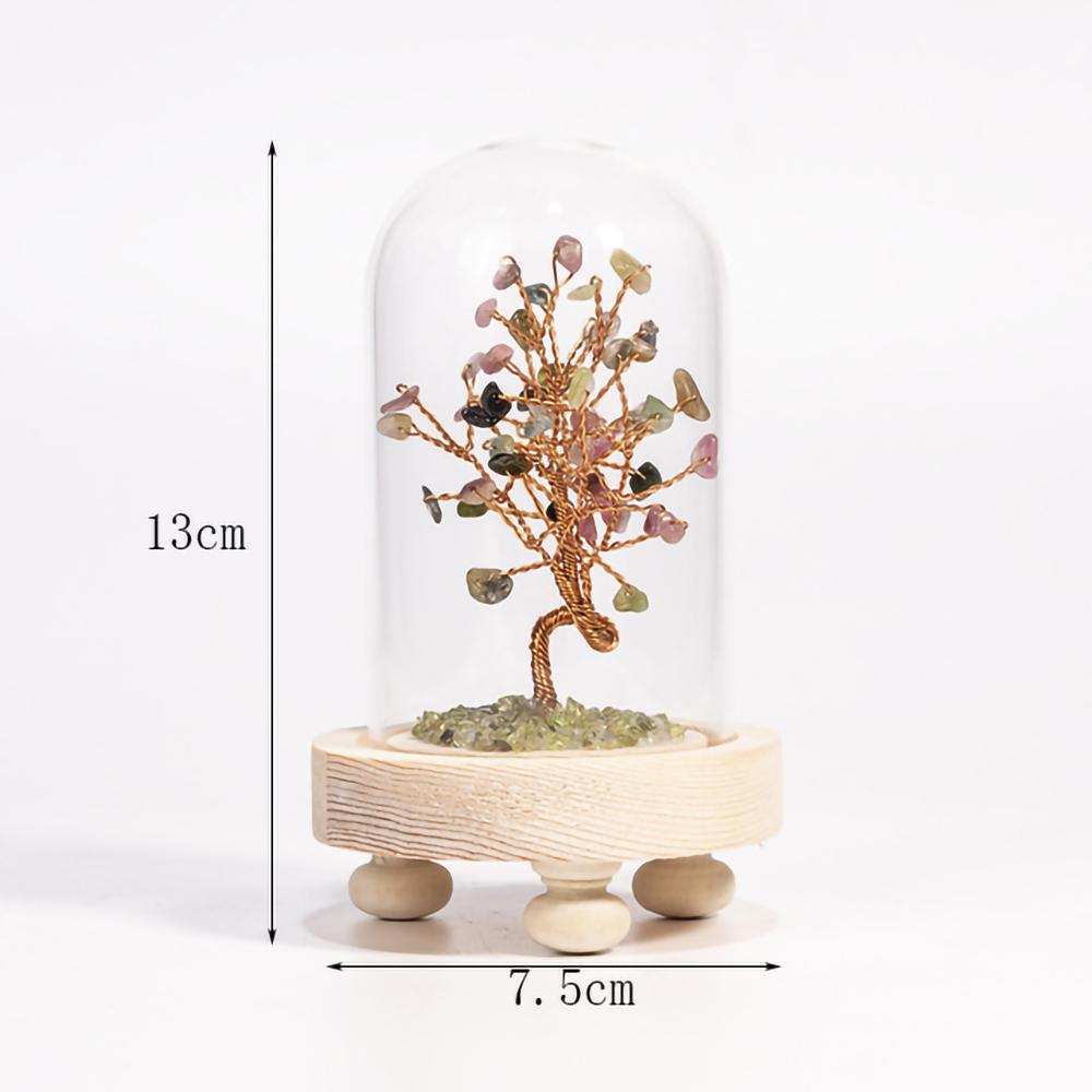 Creative Crystal Ornaments Statuettes Sculpture Birthday Gifts Opening Gifts Crystal Crafts Crystal Tree Home Decoration