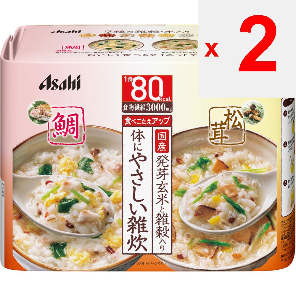 Asahi Сброс тела Tai & Matsutake Mushroom Porridge 5 порций еда Низкокалорийные продукты еда