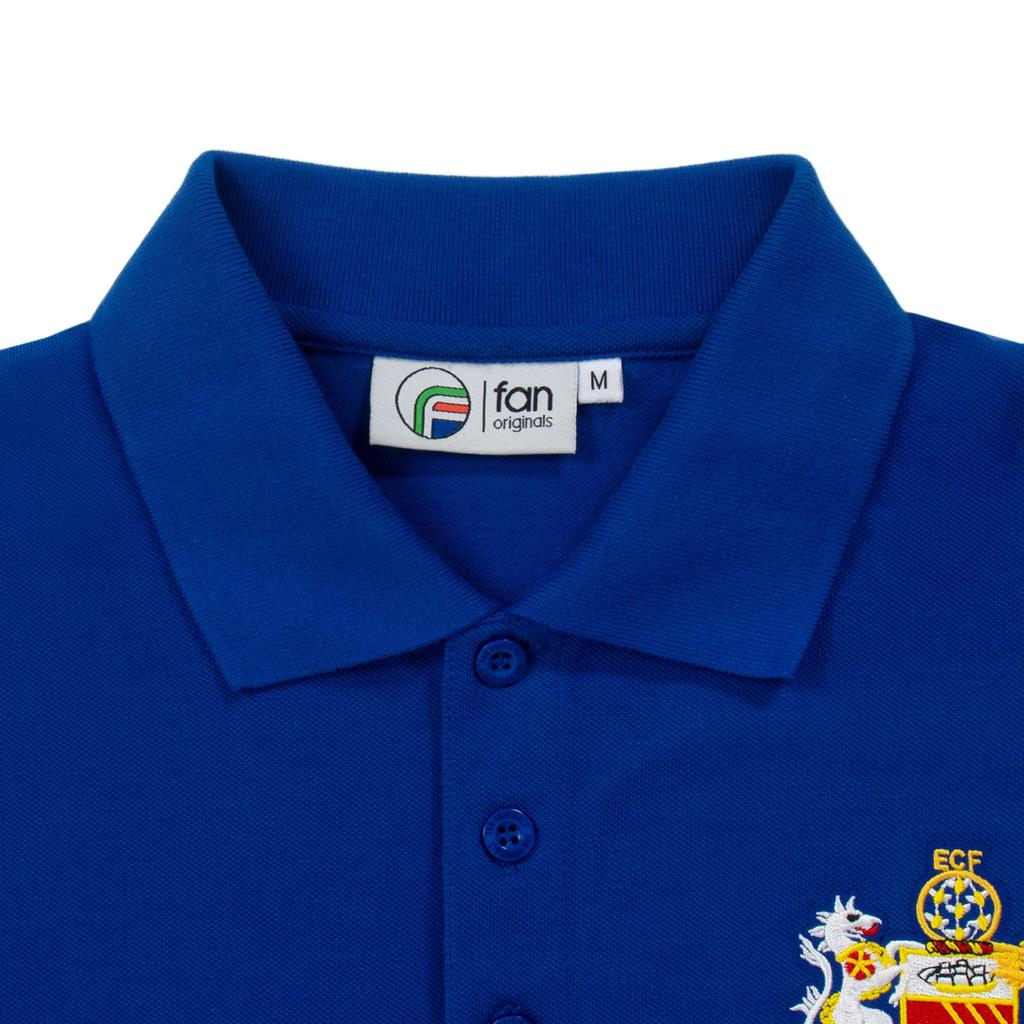 Fan Originals Mens Manchester 1968 Crest Polo Shirt