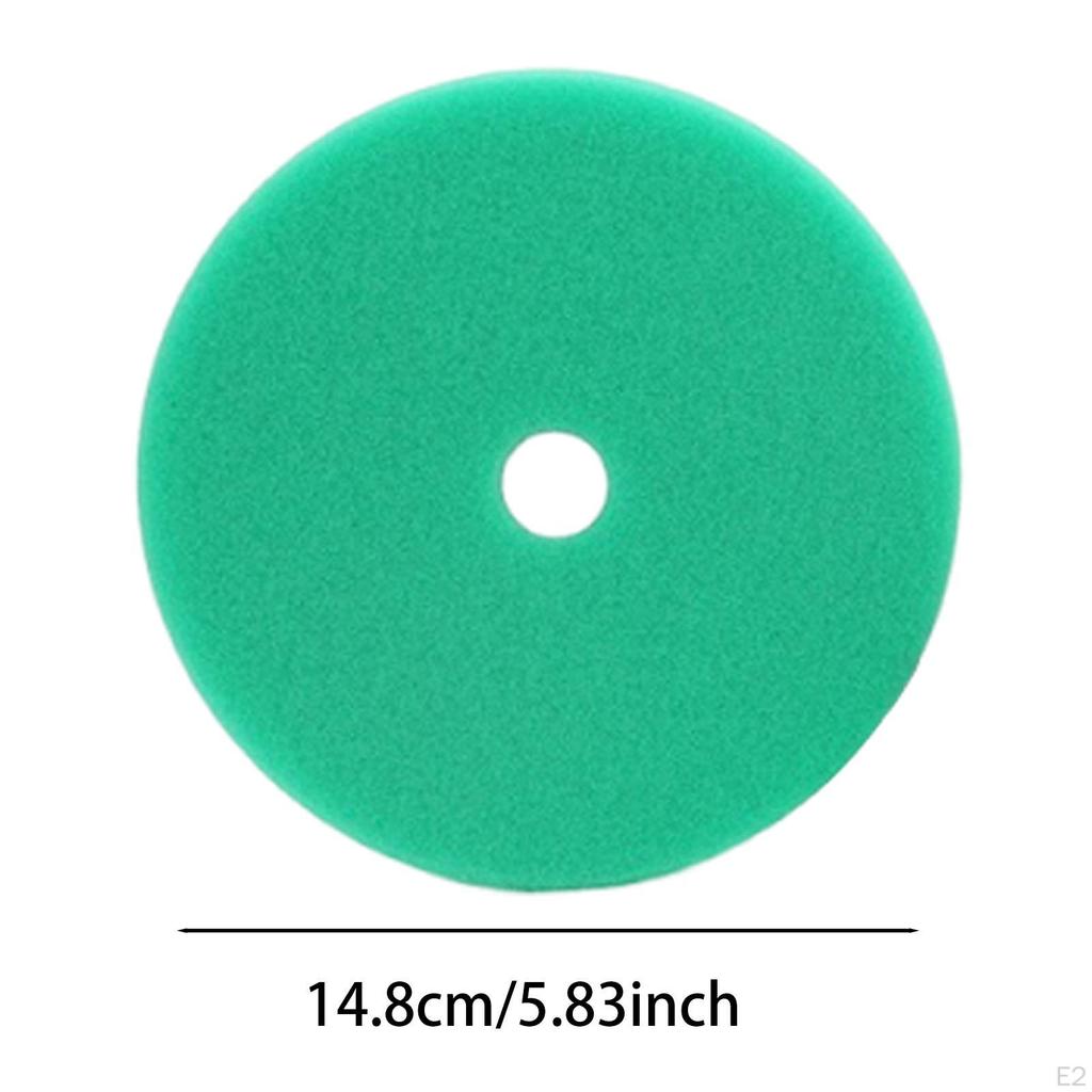 5-дюймовый полировальный диск для автомобиля с креплением на липучке для финишной обработки поверхности