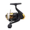 Рыболовная спиннинговая катушка Металлическая шпуля 3 шарикоподшипника Металлическая лесоукладыватель с 40м лески №6Золотая рыболовная катушка с леской
