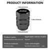 Car Wheel Caps Valve Stem Cap Tire Covers Aluminum Air Valve Tire Accessories For Jeep Compass Renegade Cherokee Wrangler JK LVCZN1