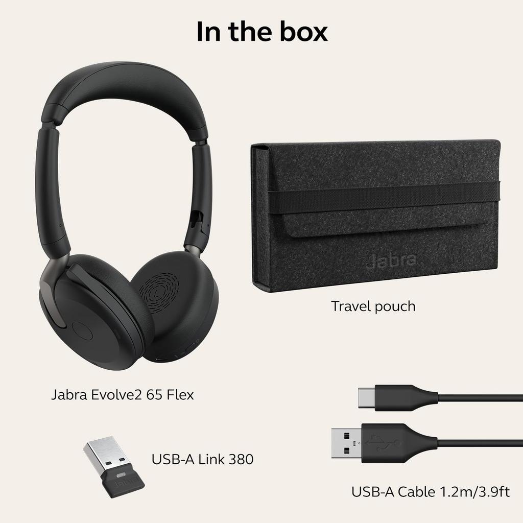 Jabra Evolve2 65 Flex Link380a UC стерео26699-989-999