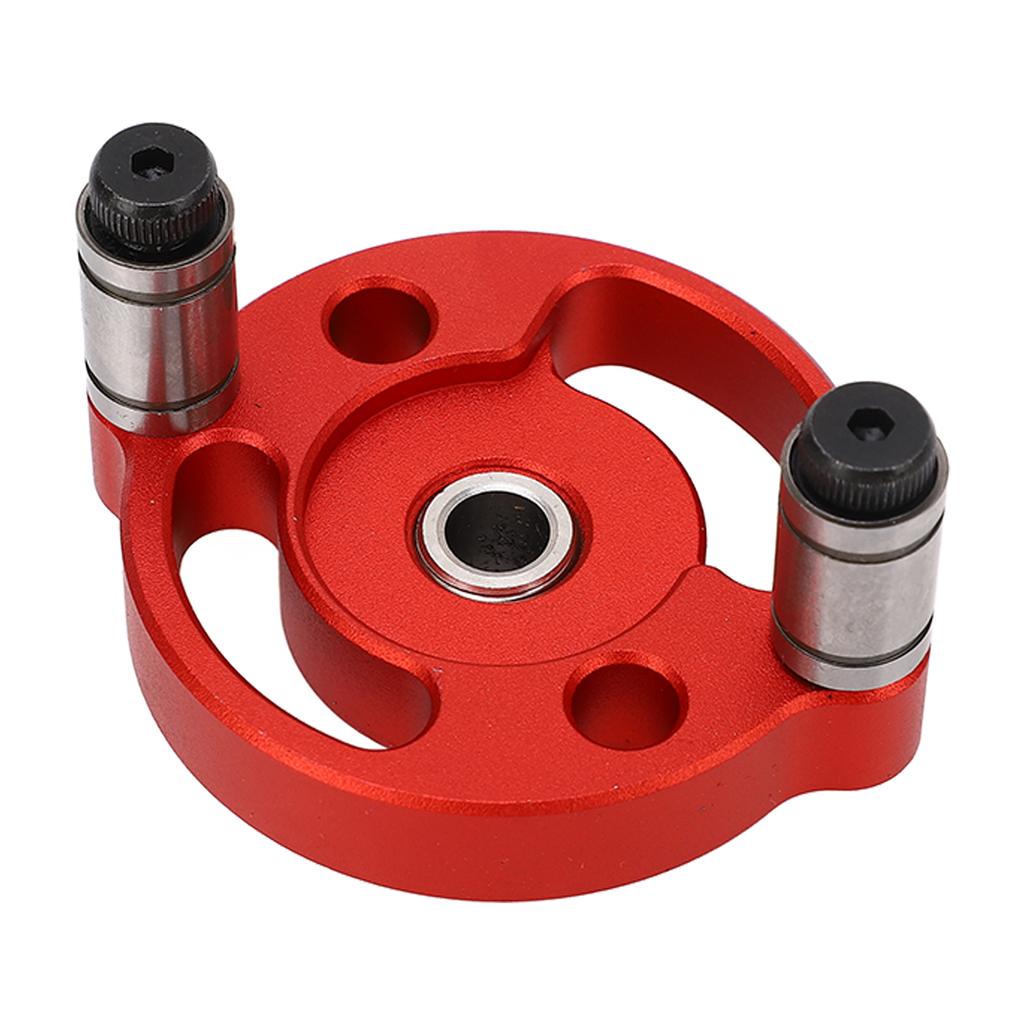 Round Hole Punch Locator Set Self Adaptive Centering Woodworking Puncher with Drill Bushings