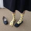 Soft Polka Dot Socks Split Toe Design Toe Socks Kawaii Mid Tube Socks  Versatile