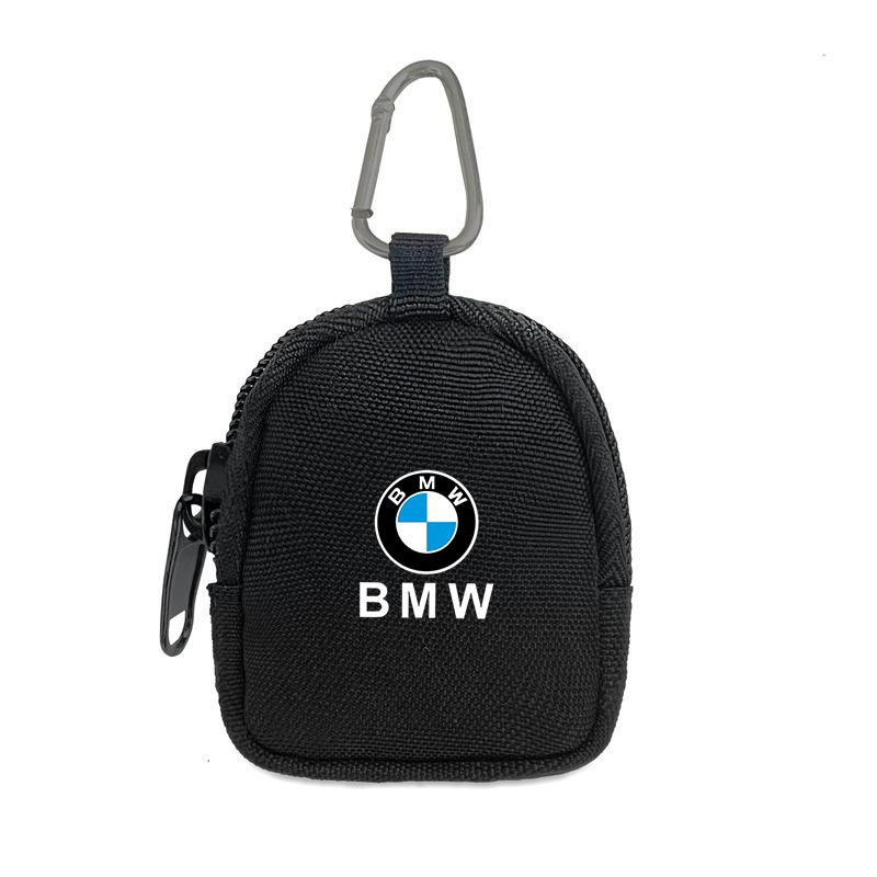 Portable Car Emblem Mini Wallet Bank Card Coin Purses For BMW X1 X3 X5 X6 1 2 3 5 7 Series F15 F16 F20 F22 F30 F32 G30 Sticker GWJDH1