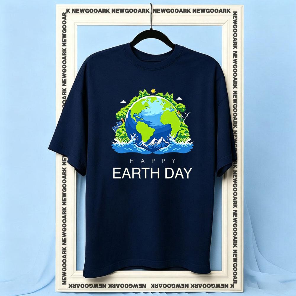 Happy Earth Day Everyday Save Planet EnvironUnisextal Awareness tshirt Women Unisex Casual cotton printed t shirts summer tee