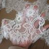 3 ярда Цветочная Вышивка Кружево Ручной Работы Материал для DIY Ажурное Кружево Кружевной Край Материал для Шитья Кружевные Ленты Отделка