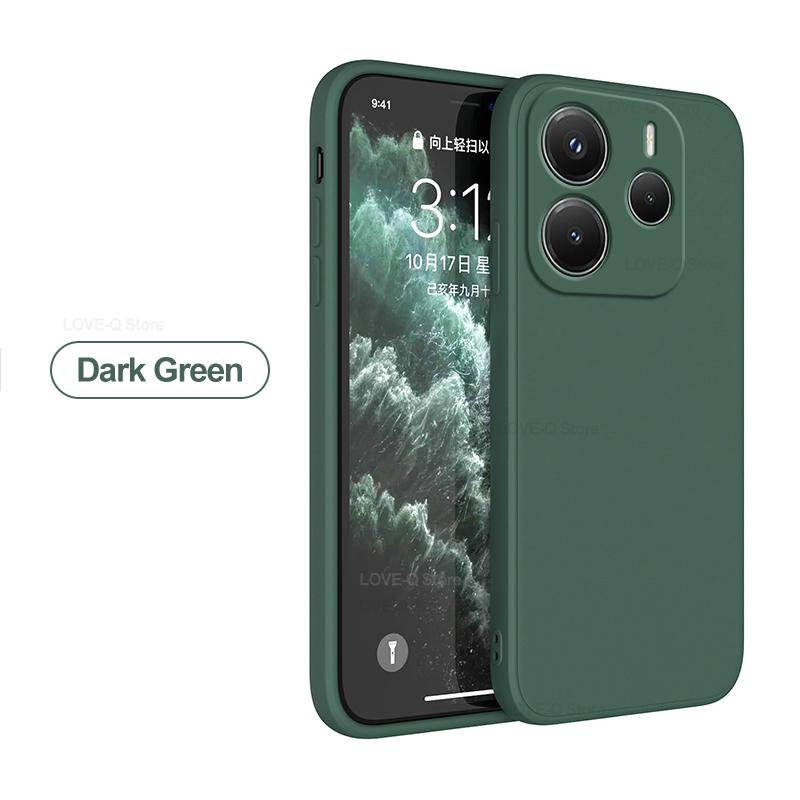 Для Redmi Note 14 Pro Plus чехол жидкий силиконовый мягкий TPU чехол для Xiaomi Redmi Note 14 Note14Pro Plus Note14 Pro 4G 5G чехол для телефона